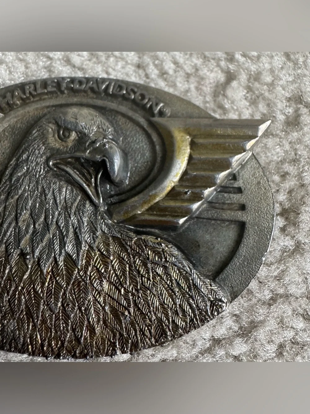 Vintage 1997 Harley Davidson Belt Buckle 